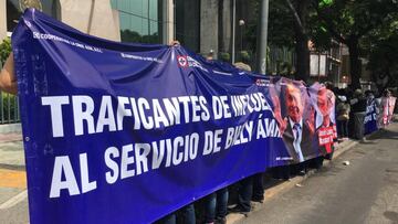 Disidencia de Cooperativa Cruz Azul se manifestó en el PJF