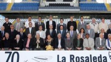 <b>UN DÍA MUY ESPECIAL. </b>Nadie quiso perderse la celebración de tan brillante efeméride. 70 años de historia en Málaga.