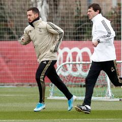 Hazard se pone las botas