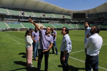 Mikel Afrriola recorrió el estadio Kraken