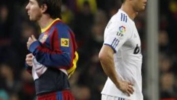 Messi y Cristiano.