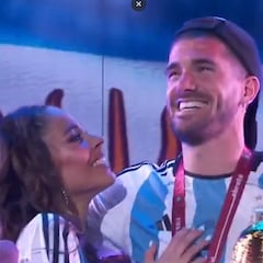 De Paul, ovación del público y sorpresa a Tini