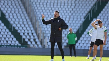 Ania, durante una sesión de entrenamiento