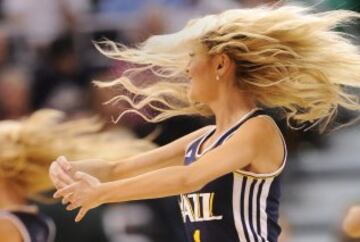 Las cheerleaders de los Jazz.