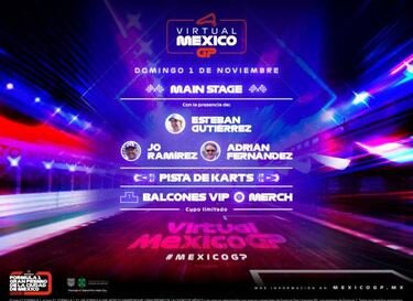 ¡Habrá F1esta! Gran Premio de México lo celebrará de manera virtual