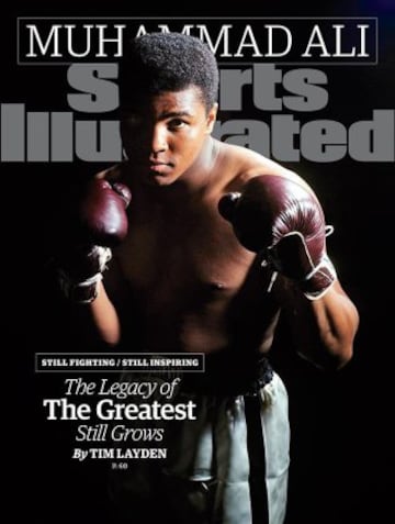 La última portada que dedica Sports Illustrated al legendario boxeador se debe al 40 aniversario del combate contra Frazier en Manila, el 1 de octubre de 2015.