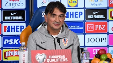 Zlatko Dalic, director técnico de la Selección de Croacia