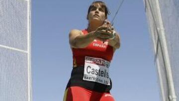 La lanzadora Berta Castells bate el récord de España
