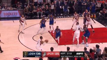 El triplazo que decide un partido histórico y maratoniano: no fue de ninguna superestrella