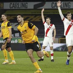 Los Wolves empatan frente al Southampton en la jornada 9 de la Premier League