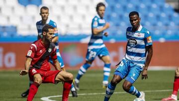 Deportivo 3 - Rayo 3: resumen y goles de LaLiga SmartBank