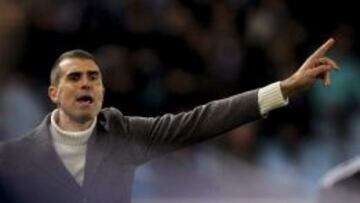 Gaizka Garitano, técnico del Eibar.