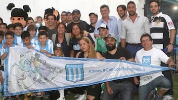 Racing disfruta de la punta sin olvidarse de la solidaridad