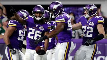 Los Vikings lucieron como la mejor defensiva del 2018. 