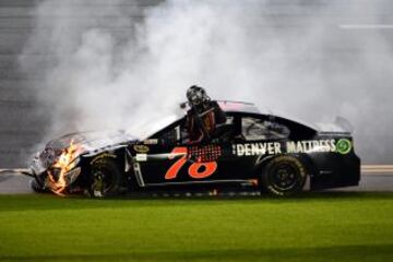 NASCAR Sprint Cup Series Daytona 500. El piloto Martin Truex Jr.