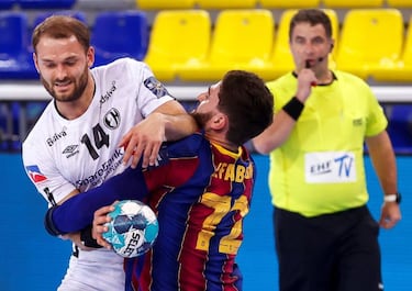 El Barça destroza al Elverum en la vuelta del público al Palau