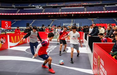 07/02/26 EVENTO FIFA WORLD CUP 26 TROPHY TOUR COCACOLA SANTIAGO BERNABEU