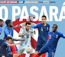 La portada que 'calienta' el choque Francia-Argentina
