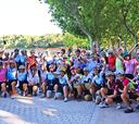 Medio centenar de mujeres de Women In Bike ruedan junto a Dori Ruano en Madrid