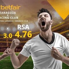 Real Zaragoza vs. Real Racing Club de Santander: horario, TV, estadísticas, clasificación y pronósticos