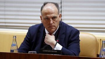 Tebas: habrá querella criminal contra 17 hinchas del Rayo