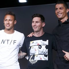 Cristiano Ronaldo, Leo Messi y Neymar se disputan el ‘The Best’