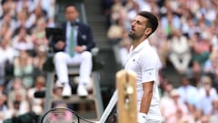 Novak Djokovic, a la estela de Federer tras tropezar con la misma piedra en Wimbledon