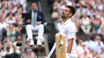 Novak Djokovic, a la estela de Federer tras tropezar con la misma piedra en Wimbledon