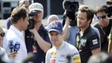 Vettel: "Me gustaría batir el número de poles en un año"