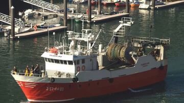 Imagen del barco siniestrado / Vesselfinder