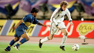 El cuadro Xeneize se enfrentaba a uno de los mejores equipos del mundo en aquel entonces, que se vio sorprendido por la forma en que Boca planteó el partido