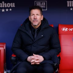 Simeone: “Hoy no están Gallagher, Raspadori, Galán, Carlos... y no ha llegado ninguno”