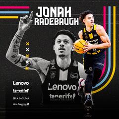 Doble fichaje en el Lenovo Tenerife: Elgin Cook y Radebaugh