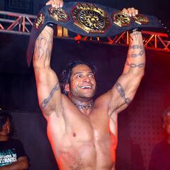 El Megacampeonato, título que Cibernético nunca perdió en el ring