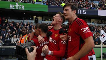 All the broadcast info you need if you want to watch The Red Devils host The Hatters at Old Trafford on matchday 12 of the 2023/24 Premier League season.