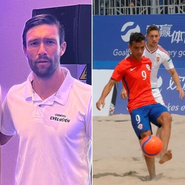 No hizo inferiores, fue seleccionado de fútbol playa y hoy llega a la Roja de Berizzo