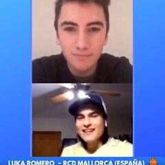 ¡No se lo pensó ni un segundo a la hora de contestar! Luka Romero elige entre Boca y River