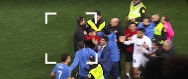 La tángana de Mestalla: el hijo de Marcelino, el médico, el delegado del Getafe...