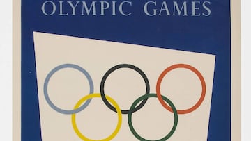 Póster de los JJOO de Melbourne 1956