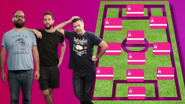 El XI ideal de Broncano, Ignatius y Quequ¨¦: el lateral derecho no saldr¨ªa jam¨¢s en ning¨²n otro once