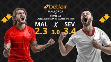 RCD Mallorca vs. Sevilla FC: horario, dónde ver, pronósticos y clasificación
