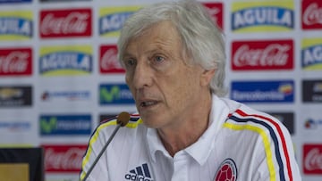 Pékerman descarta a Murillo y confirma a Mina, Borja y Fabra