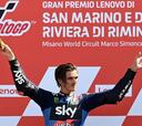 Resumen de la carrera de Moto 2 en el GP de San Marino