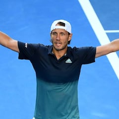 Pouille resucita al tenis francés con su pase a semifinales
