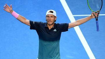 Pouille resucita al tenis franc¨¦s con su pase a semifinales