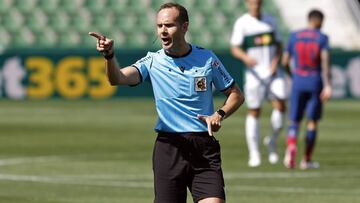 Melero López pitará el Getafe-Real Madrid y Figueroa Vázquez, el Atlético-Rayo Vallecano