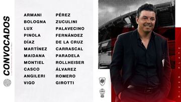 Los habituales titulares de River forman parte de la lista de convocados para enfrentar a Hurac&aacute;n, pero el Mu&ntilde;eco apelar&iacute;a al recambio antes del Supercl&aacute;sico.