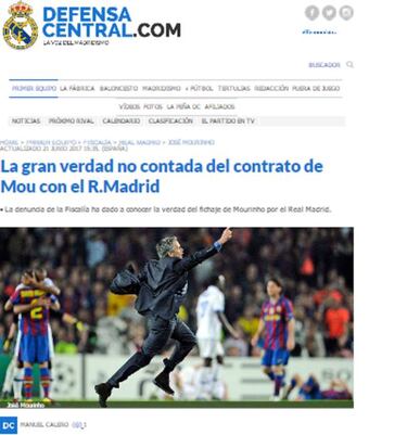 El Real Madrid rebate a la Fiscalía y ataca al Diario AS