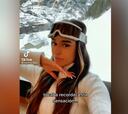 Marta Díaz desvela que no iba a la nieve desde hace 7 años y este vídeo esquiando triunfa en Tiktok