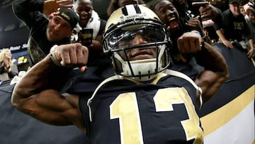 El receptor de New Orleans firmará por cinco años y 100 millones de dólares por temporada, 61 de ellos garantizados.